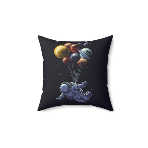 Space-Themed Decorative Pillow