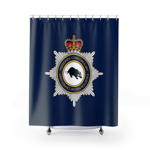 MIDSOMER CAUSTON MAJOR CRIMES UNIT Shower Curtain