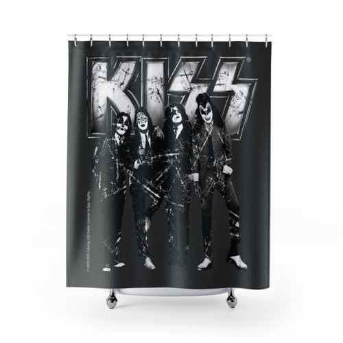 KISS Band Shower Curtains