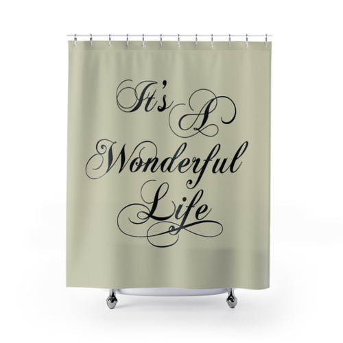 Its a Wonderful Life Shower Curtains