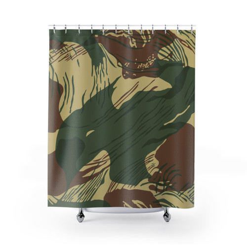 Rhodesian Camouflage Shower Curtains