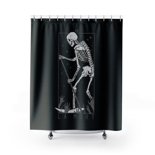 Occult Death Tarot Shower Curtains
