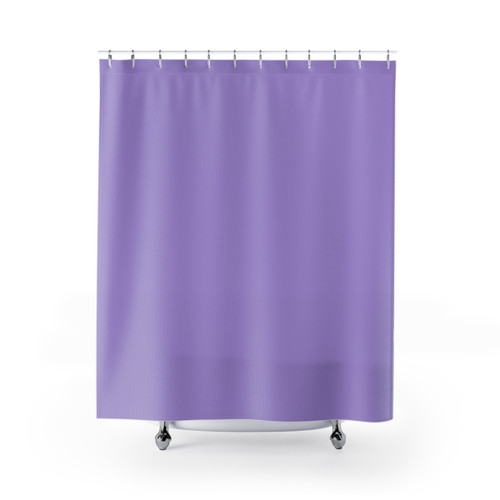 Light Pastel Purple Violet Shower Curtains