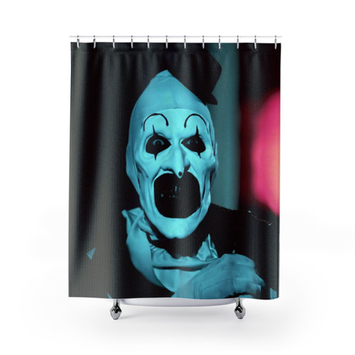 Terrifier Horror Movie Shower Curtain
