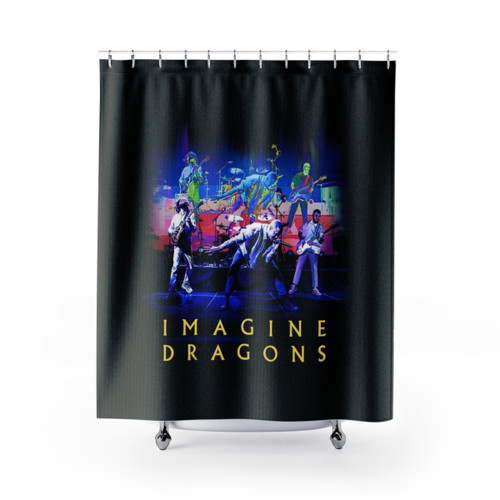 Vintage Imagine Mercury World Tour 2023 Shower Curtains