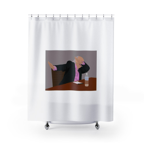 I Think You Should Leave Shower Curtains - Unique Bathroom Decor