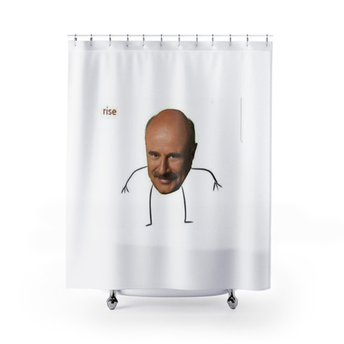 RISE Dr. Phil Themed Shower Curtains