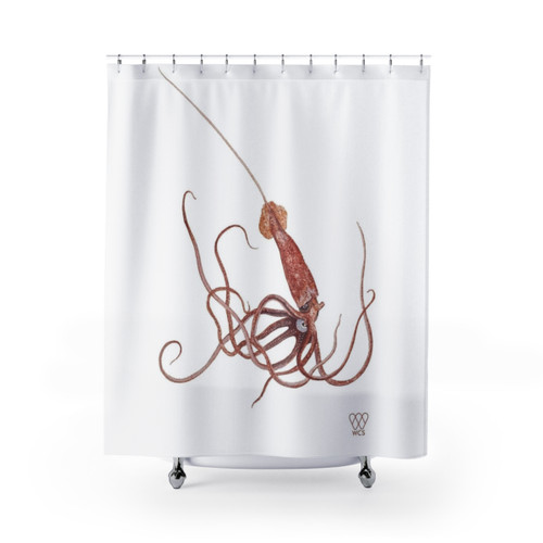 Giant Squid Shower Curtain