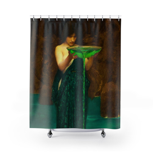 John William Waterhouse Circe Invidiosa Shower Curtain
