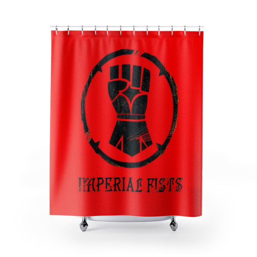 Imperial Fists Personalized Shower Curtains
