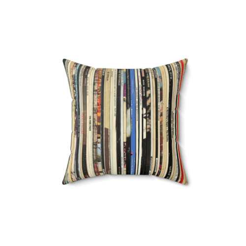 Retro Vinyl Record Pillow