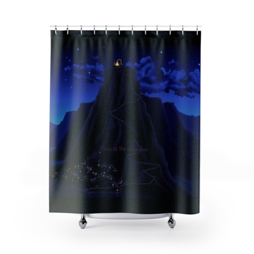 Monkey Island Caribbean Deep Sea Shower Curtain