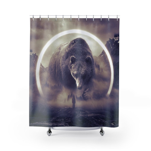 aegis II Bear Shower Curtains