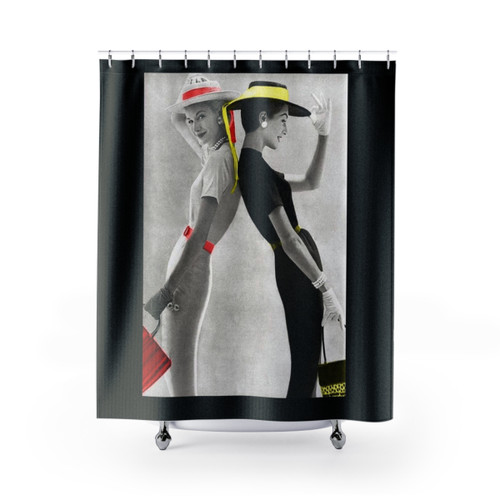 Elegance 1953 Shower Curtains - Retro 1950s Style