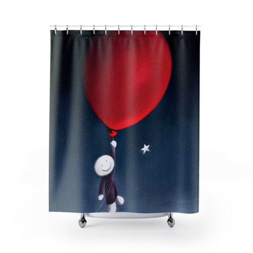 doug hyde Minimalist and Contemporary Design Shower Curtains