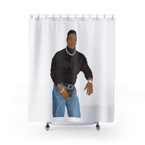 The Rock Shower Curtains - Stylish Celebrity-Inspired Bathroom Decor