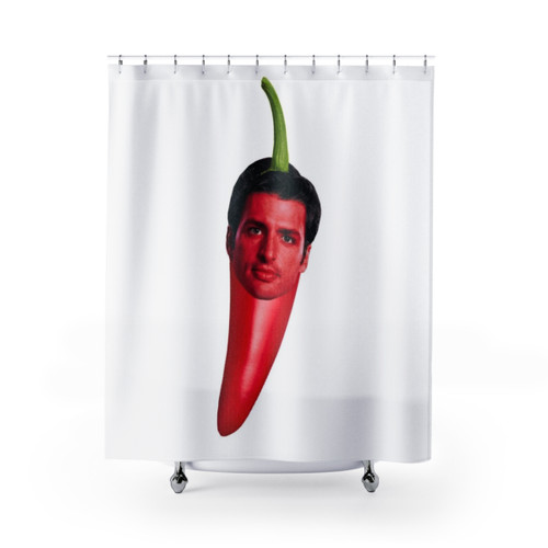 Carlos Sainz Chili Shower Curtains