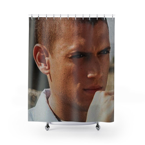 Prison Break Michael Scofield Shower Curtain