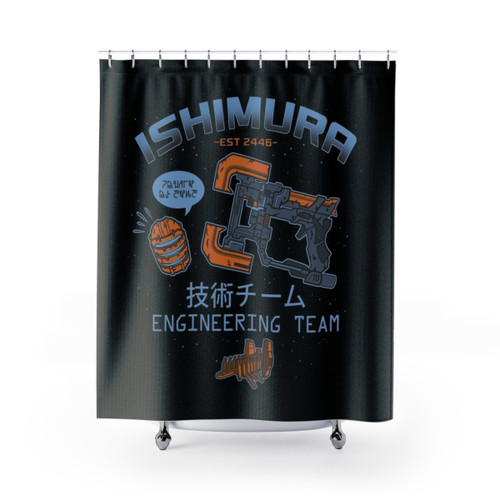 Ishimura Engineering Dead Space Shower Curtains