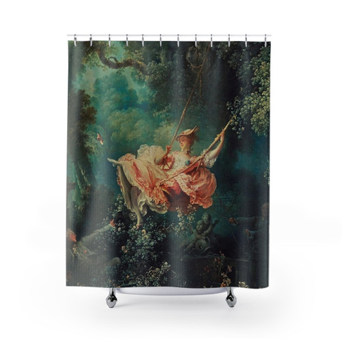 The Swing by Jean-Honoré Fragonard Shower Curtain