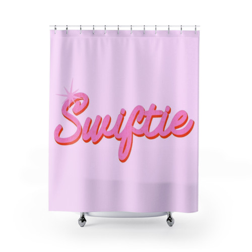 Swiftie Sparkle Taylor Swift Themed Shower Curtain