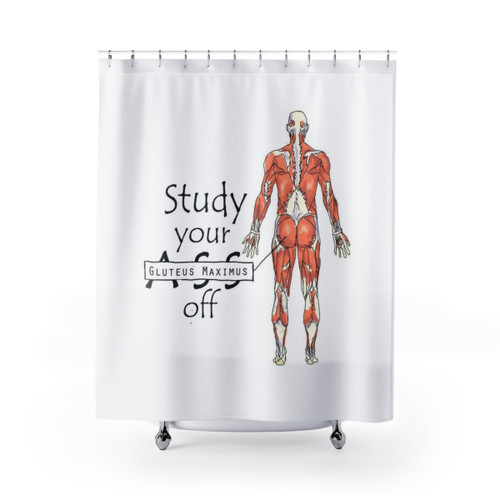 Anatomical Study Shower Curtains