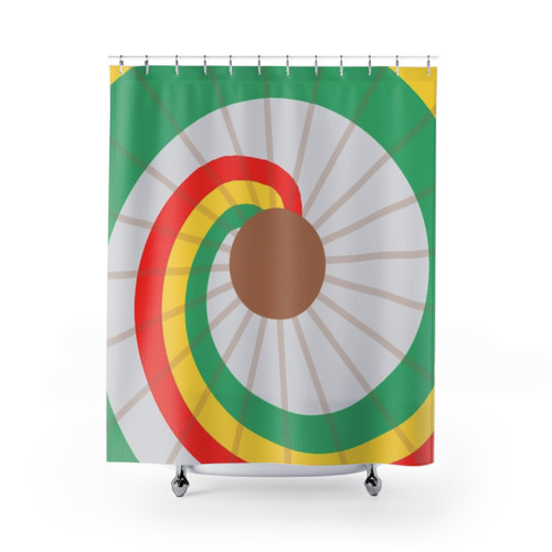 Kaylee's Parasol Large Shower Curtains