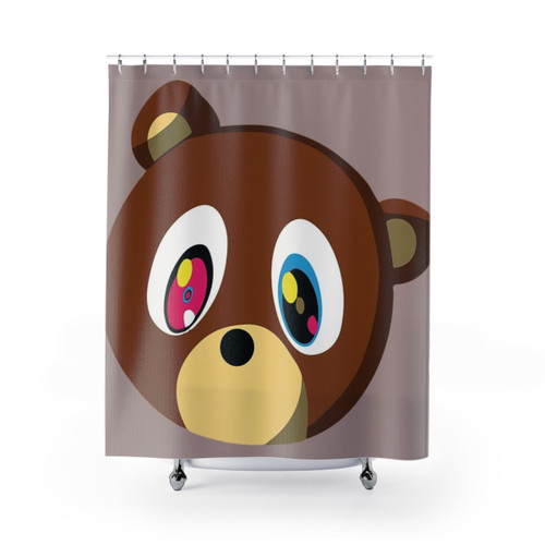 Graduation Bears Shower Curtain