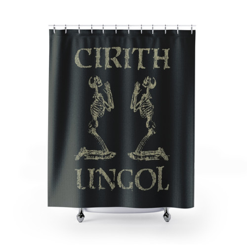 Cirith Ungol 1971 Vintage Metal Shower Curtain