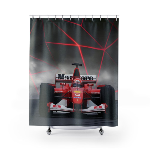 Michel Schumacher Themed Shower Curtain