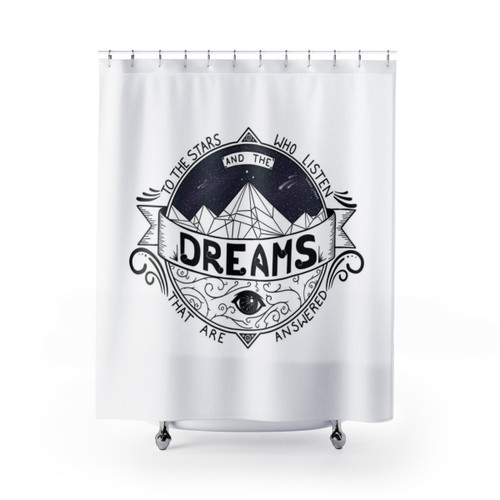 ACOTAR Inspired Shower Curtain