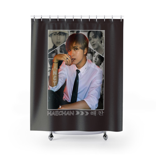 NCT Haechan Designed K-Pop Shower Curtain