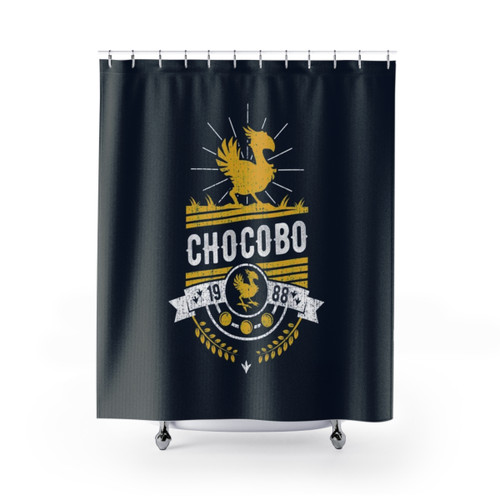 Final Fantasy Chocobo Shower Curtains