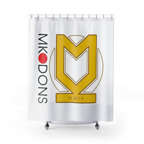 MK Dons FC Shower Curtains