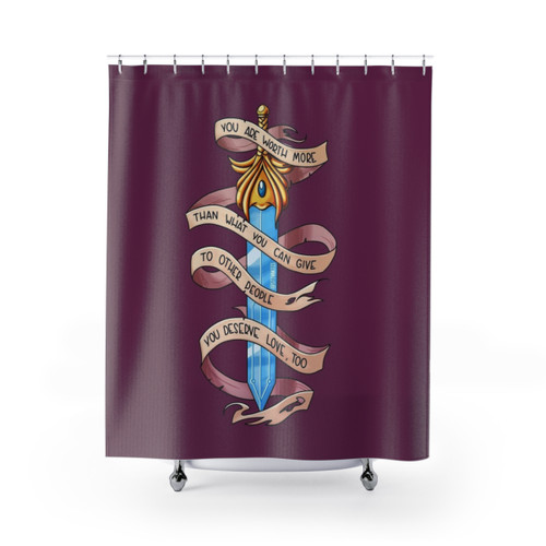 She-Ra Shower Curtains for Empowering Bathroom Decor