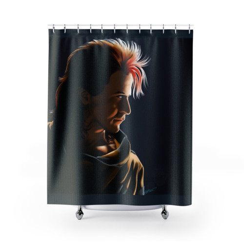Pensive Strange Animal Shower Curtains