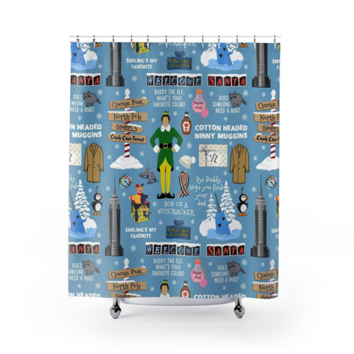 Buddy the Elf Collage Shower Curtains