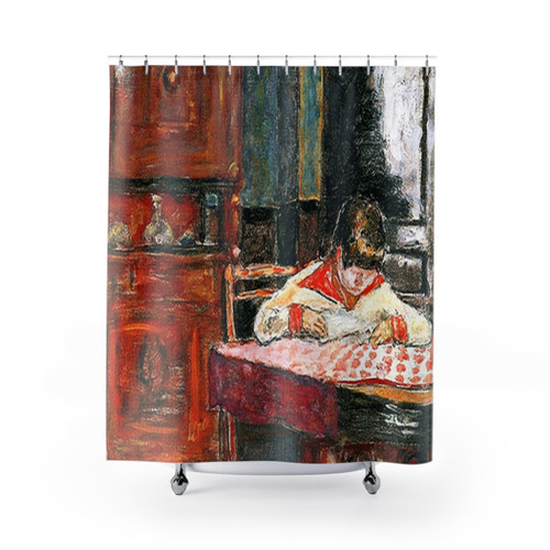 PIERRE BONNARD Shower Curtains - Vibrant Impressionist Art