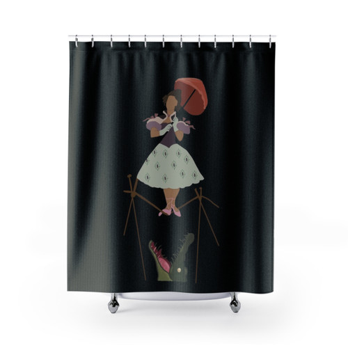 Disney Haunted Mansion Tightrope Walker Shower Curtain