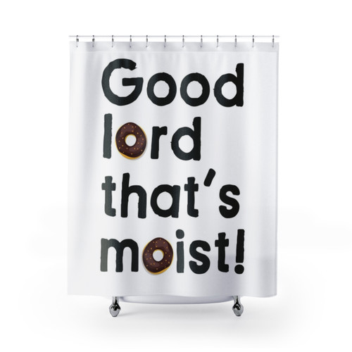 Miranda Hart themed shower curtain