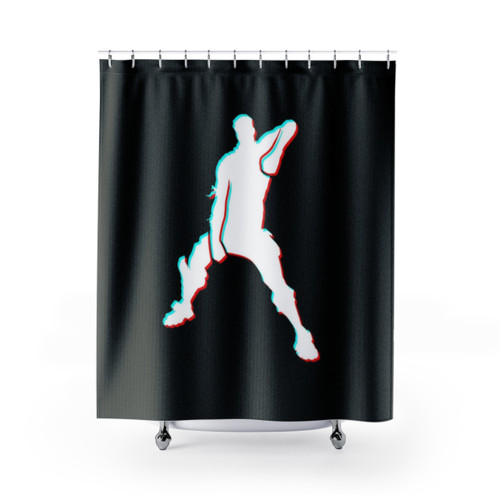 Fortnite Victory Dance Inspired Shower Curtain