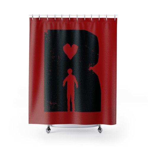 Romantic Zombie Shower Curtains