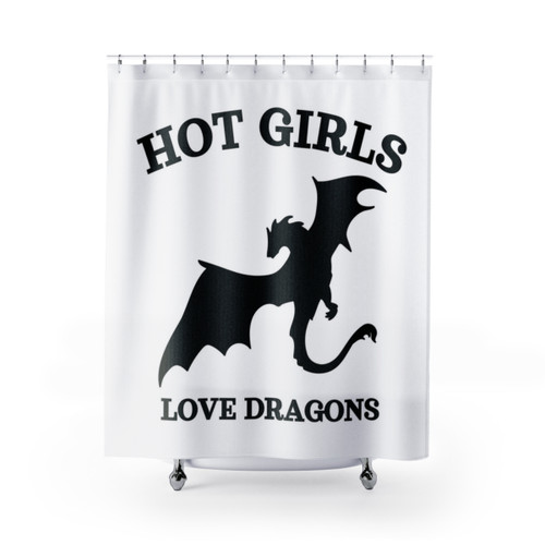 Fantasy Dragon Shower Curtains for Bathroom Decor