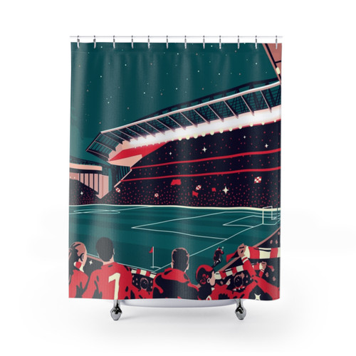 Anfield Shower Curtains - Liverpool FC Football Decor