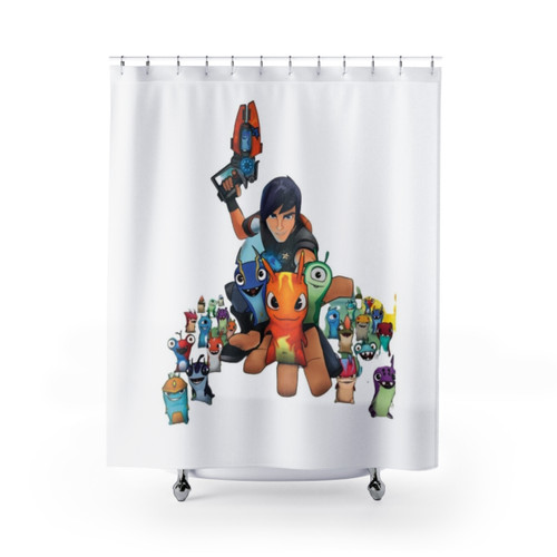 Slugterra Shower Curtains featuring enchanting designs