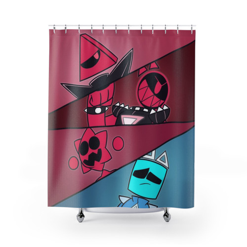 CTYH Shower Curtains featuring Cuda, Blixer, Lycan, and Cube designs