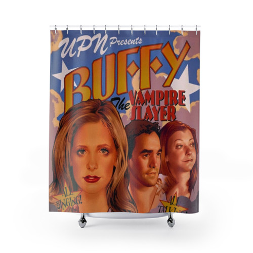 Buffy the Vampire Slayer Themed Shower Curtains