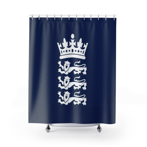England National Cricket Shower Curtains
