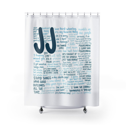 Outer Banks JJ Quotes Shower Curtains