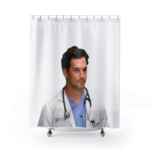 Andrew Deluca Greys Anatomy Themed Shower Curtain